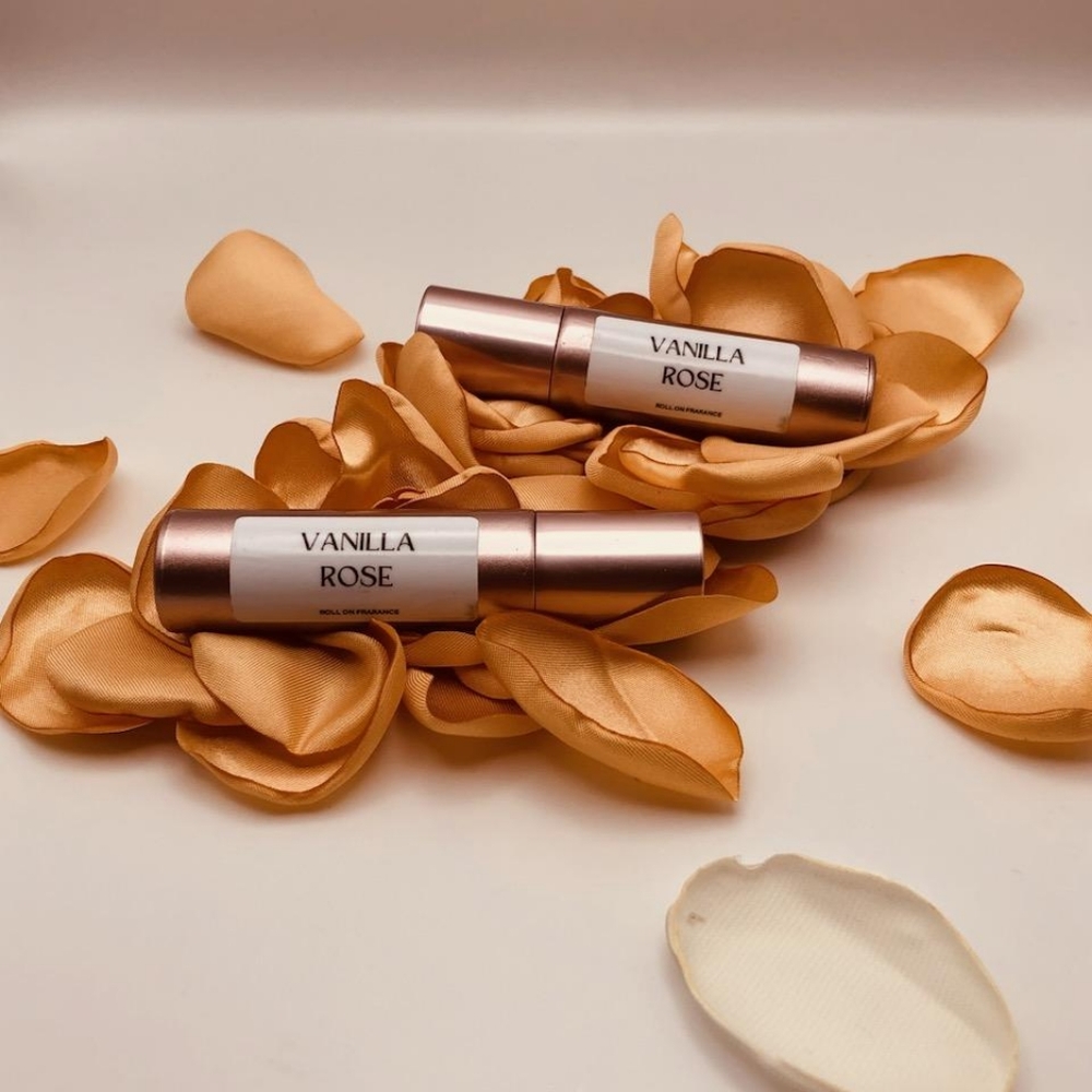 Vanilla Rose Roll on Fragrance (quantity of 2)
